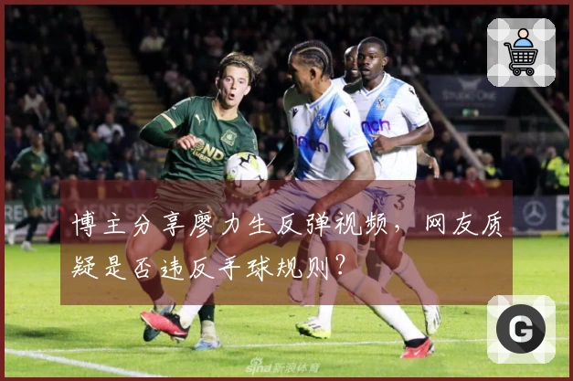 博主分享廖力生反弹视频，网友质疑是否违反手球规则？